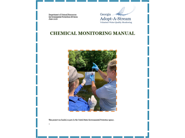 Chemical Monitoring Manual Front Page