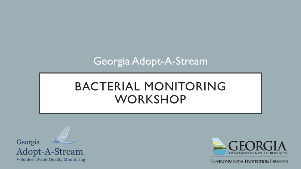 Bacterial Monitoring Presentation