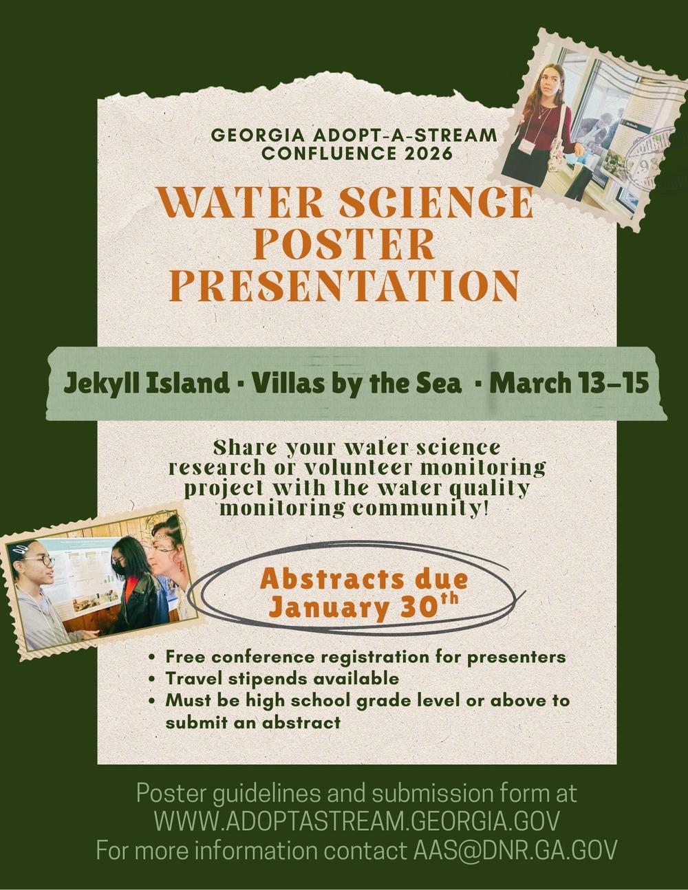 2026 poster session info